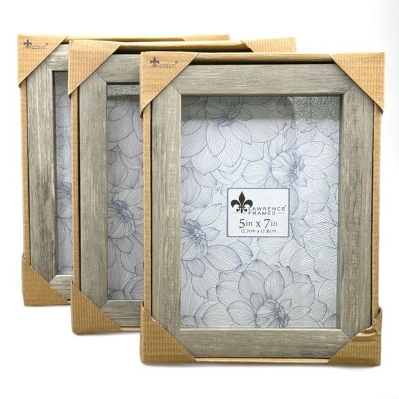 lawrence frames Other - Lawrence Shadowbox Frames 5x7 Set of Three “Almost Perfect” Desktop Or Hanging